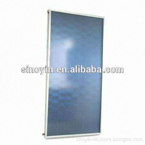 Flat Plate Solar Thermal Collector with Blue Titanium Coating and 0.75Mpa Working Pressure
